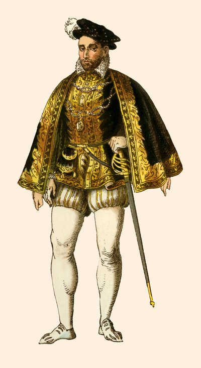 Król Henryk II Francji autorstwa Albert Kretschmer