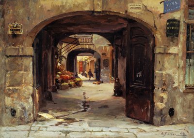 Le Passage des Singes autorstwa Albert Leopold Pierson