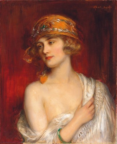 Młoda piękność, autorstwa Albert Lynch
