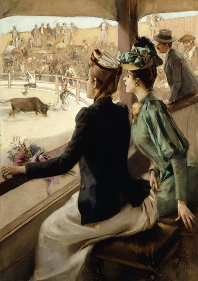 W walce byków, autorstwa Albert Lynch
