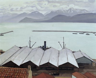 Bougie, port w Algierii (olej na płótnie) autorstwa Albert Marquet