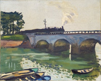 Most w Saint-Jean-de-Luz autorstwa Albert Marquet