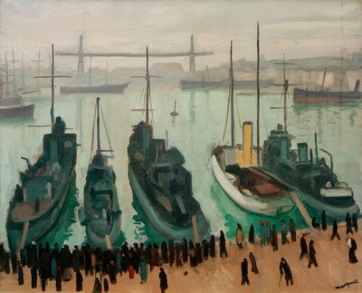 Stary port w Marsylii autorstwa Albert Marquet