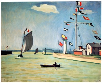 Port Honfleur, ok. 1911. autorstwa Albert Marquet