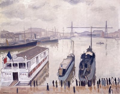 Klub Nautyczny w Marsylii autorstwa Albert Marquet