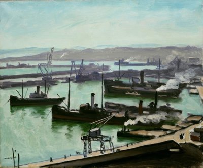 Port w Algierze autorstwa Albert Marquet