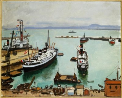 Port w Algierze autorstwa Albert Marquet