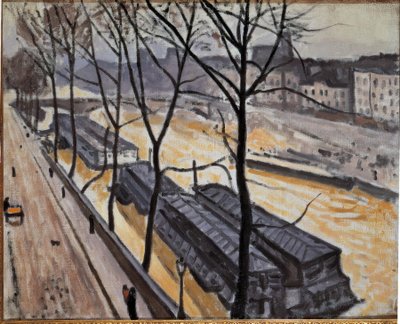 Paryż zimą (Quai de Bourbon) autorstwa Albert Marquet