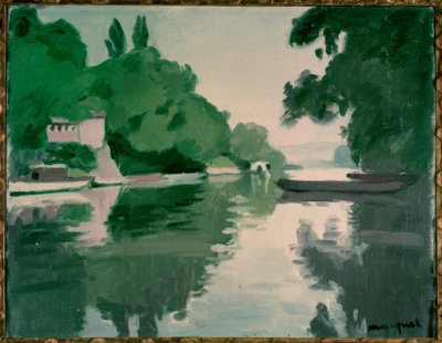 Krajobraz w Chenevières autorstwa Albert Marquet