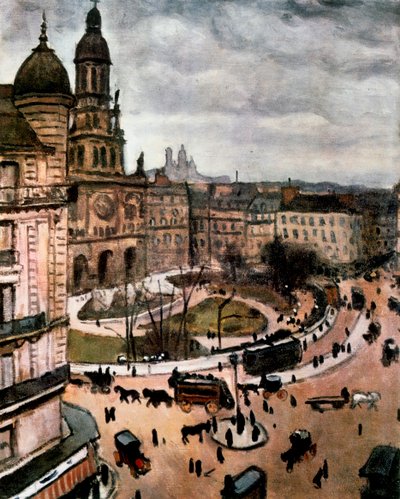 Place de la Trinity w Paryżu, 1911. autorstwa Albert Marquet