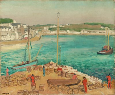 Nabrzeże Audierne autorstwa Albert Marquet