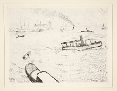 Holownik w Hamburgu autorstwa Albert Marquet