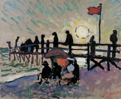 Kładka dla pieszych w Sainte-Adresse autorstwa Albert Marquet