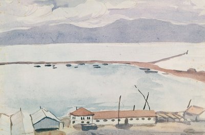 O porto de Bougie, argelino autorstwa Albert Marquet
