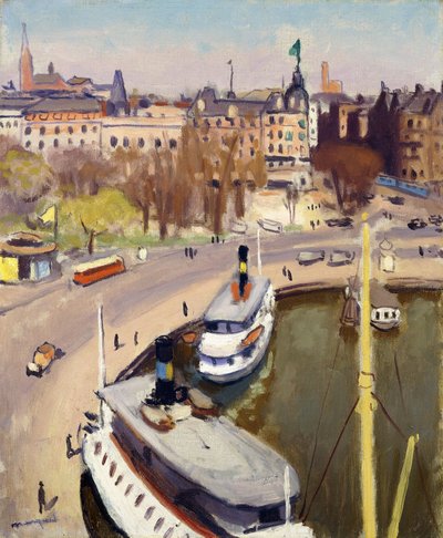 Port w Sztokholmie autorstwa Albert Marquet