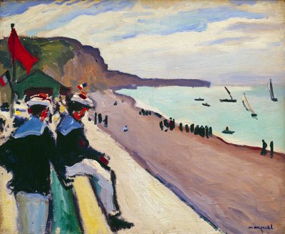 Plaża Fecamp autorstwa Albert Marquet