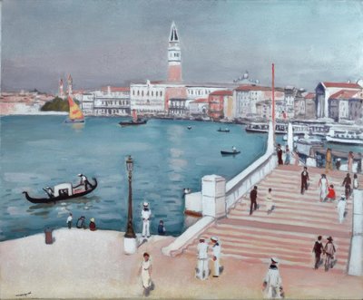 Venedig, Bacino S.Marco / Gem. v. A.Markiet autorstwa Albert Marquet