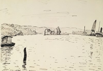Вид в окрестностях Руанполиша autorstwa Albert Marquet