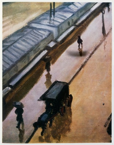 deszczowy dzień w Notre Dame, Paryż ok. 1905 r. (olej na płótnie) autorstwa Albert Marquet