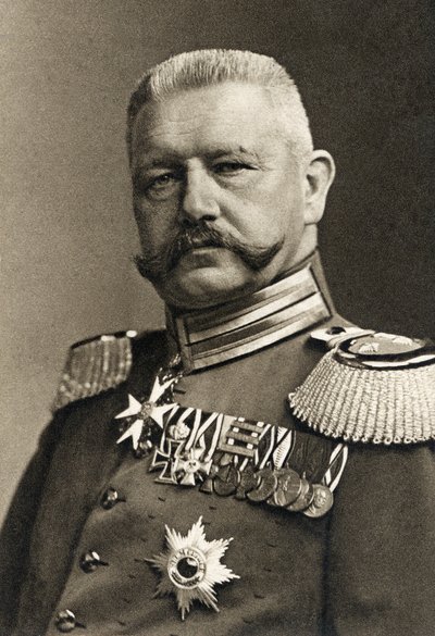 Generał feldmarszałek von Hindenburg, 1923 r. autorstwa Albert Meyer