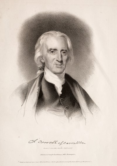 Charles Carroll z Carrollton, Maryland autorstwa Albert Newsam