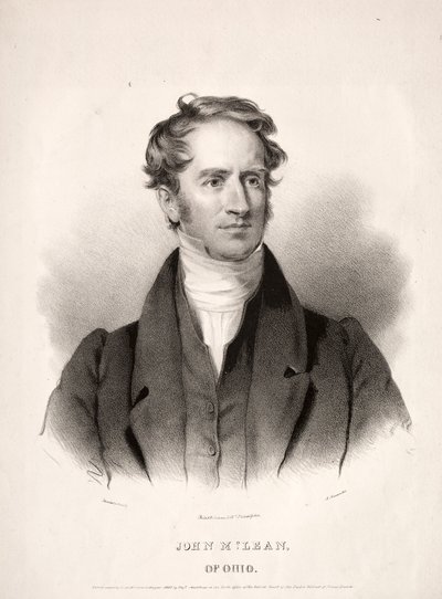John McLean z Ohio, 1832. autorstwa Albert Newsam