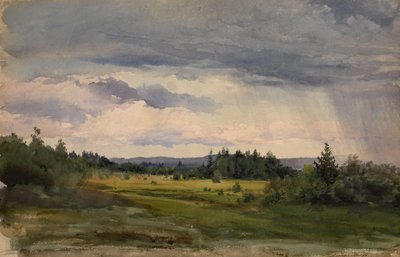 Krajobraz autorstwa Albert Nikolaevich Benois