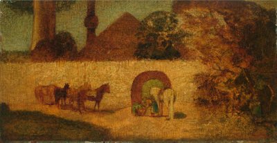 Przy Grobie Proroka, ok. 1882 (olej na desce) autorstwa Albert Pinkham Ryder