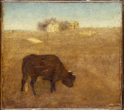 Wieczorna Poświata, Stara Czerwona Krowa, początek do połowy lat 70. XIX wieku autorstwa Albert Pinkham Ryder