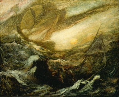 Latający Holender autorstwa Albert Pinkham Ryder