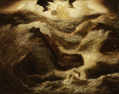 Jonaszu, dlaczego? 1885-1895. autorstwa Albert Pinkham Ryder