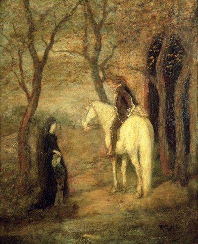 Spotkanie przy drodze autorstwa Albert Pinkham Ryder