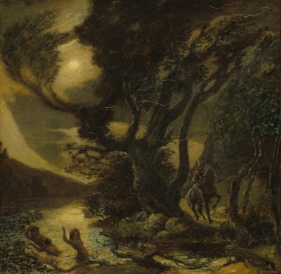 Zygfryd i panny nadreńskie autorstwa Albert Pinkham Ryder