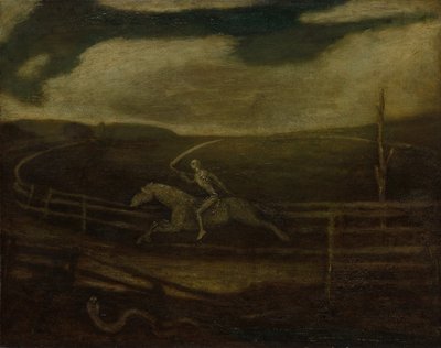 Tor wyścigowy (Śmierć na bladym koniu) autorstwa Albert Pinkham Ryder
