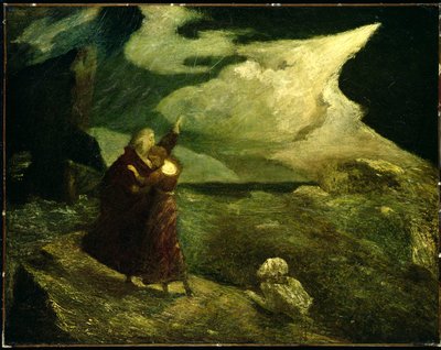 Burza, 1892 autorstwa Albert Pinkham Ryder