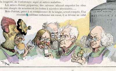 Przewidywanie: uczeni, „Wojna w XX wieku” (wojna chemiczna i bakteriologiczna?) Robida, b.d. autorstwa Albert Robida