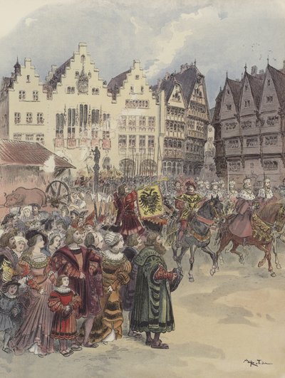 Wybory do Cesarstwa (28 czerwca 1519) autorstwa Albert Robida