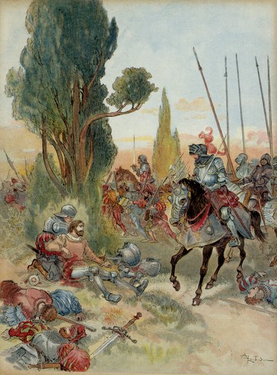 Szósta wojna włoska (1521-1526): Śmierć Pierre