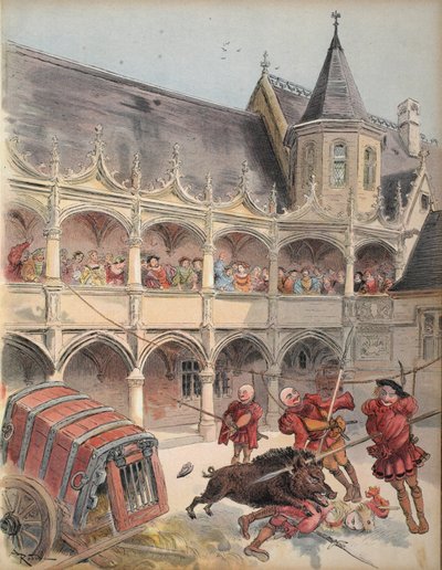 Dzik z Amboise, ilustracja z 