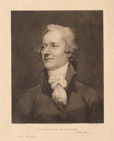 Aleksander Hamilton autorstwa Albert Rosenthal