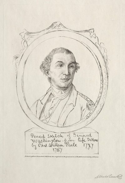 Jerzy Waszyngton, 1898. autorstwa Albert Rosenthal