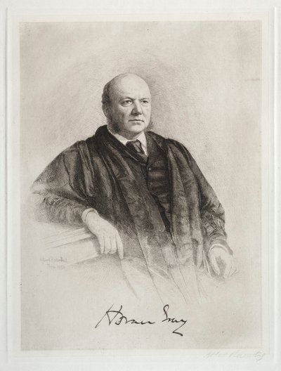 Horacy Gray, 1890. autorstwa Albert Rosenthal