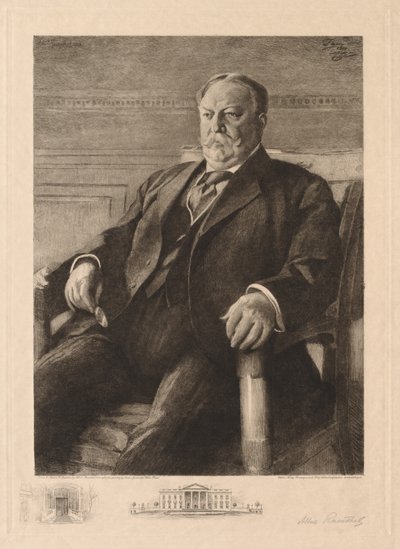 William H. Taft autorstwa Albert Rosenthal