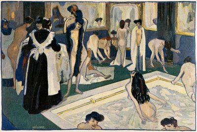 Łazienka w Paryżu? autorstwa Albert Weisgerber