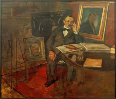 Portret Ludwiga Löba Pragera autorstwa Albert Weisgerber