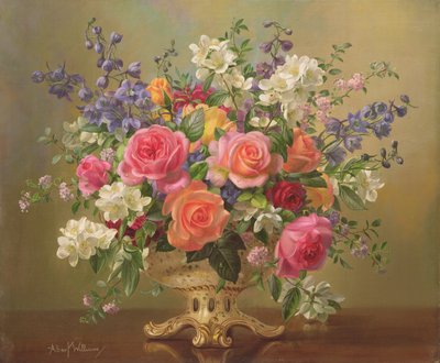 AB297 Układ czerwcowych kwiatów autorstwa Albert Williams