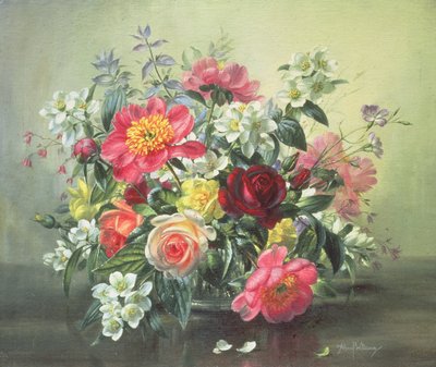 AB311 Kwiaty romantycznego czerwca autorstwa Albert Williams