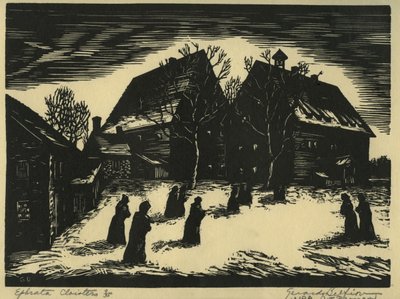 Krużganki Efraty autorstwa Albert Winslow Barker