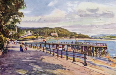 Grange-over-Sands (kolor lito) autorstwa Albert Woods