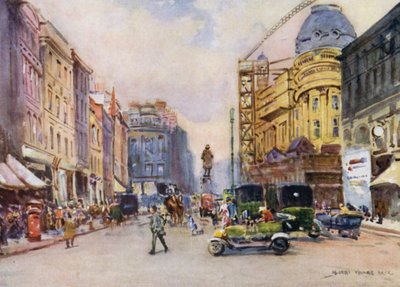Manchester, Plac Św. Anny (kolor lito) autorstwa Albert Woods